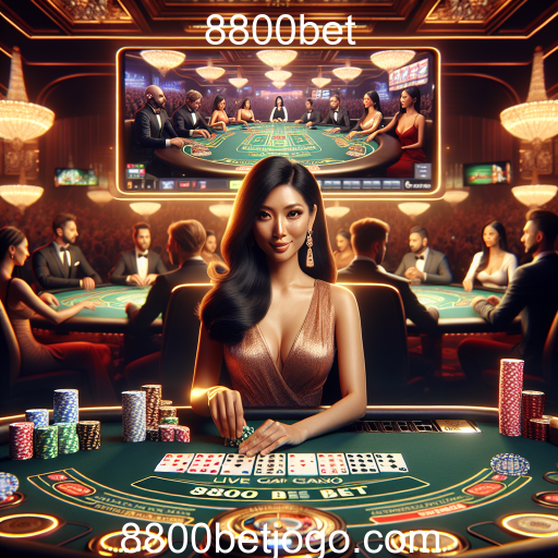 A Revolução dos Jogos Ao Vivo na 8800bet